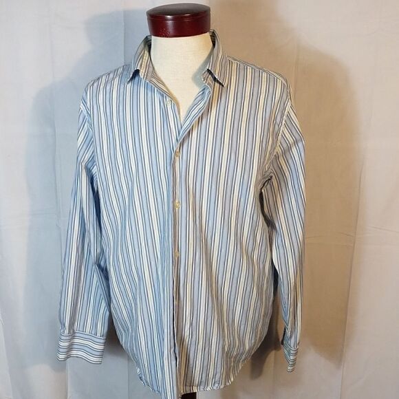 Banana Republic Men's Striped Shirt - Picture 7 of 7